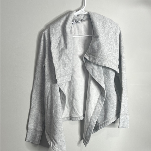 Zella Sweaters - Zella Women's Light Gray Draped Sweater